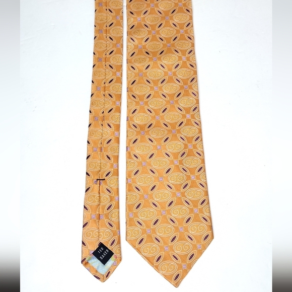 Ted Baker London Men's 100% Silk Tie - Picture 4 of 11